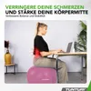 Tunturi Anti Burst Fitnessball mit Pumpe - Yoga-Ball 65 cm Produktbild-Vorschau 6