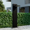 Lucande LED-Pollerleuchte Silvan, 65 cm, anthrazit, Metall Produktbild-Vorschau 4