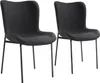 tectake® Polsterstuhl Tessa ergonomische Form mit hoher Produktbild-Vorschau 1