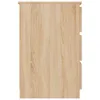 vidaXL Psací stůl Sonoma dub 140x50x77 cm materiál na bázi Náhled obrázku produktu 8