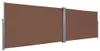 vidaXL Výsuvná boční markýza 160×600 cm hnědá Náhled obrázku produktu 7