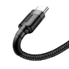 Baseus Ladekabel Nylonkabel USB/USB-C QC3.0 3A 1M schwarz Produktbild-Vorschau 2