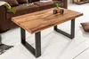 riess-ambiente Massivholz Couchtisch IRON CRAFT 100cm braun Produktbild-Vorschau 2