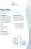 A product information sheet for 'Wasser-Rein' with a product image. Produktbild-Vorschau