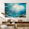 MuchoWow® Wandteppich Wandbehang Meer - Koralle - Sonne Produktbild-Vorschau 6