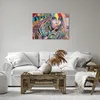 Bild auf Leinwand - Leinwandbild - frau folklore - 70x50cm Produktbild-Vorschau 6