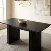 Esstisch GUARDA 160 x 75 cm, Schwarz MDF - Rechteckiger Produktbild-Vorschau 2