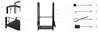 Supporto in legno con accessori PK011 Anteprima dell’immagine prodotto 5