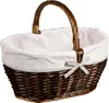 KESPER Nákupní Košík S Textilní Vložkou 45 X 34 cm Vrbový Náhled obrázku produktu 1