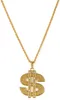 Dollarkette Pimp Kette gold - Einheitsgröße Produktbild-Vorschau 1