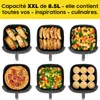 Friteuse à Air XXL 9L sans Huile avec 9 Programmes, Air Voir les images du produit 2