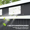 Geräteschuppen, mit Lüftungsfenstern, Schiebetüren, Produktbild-Vorschau 8