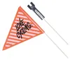XLC Sicherheitswimpel XLC SF-C01 zweiteilig, schwarz/orange Produktbild-Vorschau 3