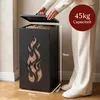 CASABEL Pellet- & Houtkorrelbak met Wielen, Cap. 45kg, Productafbeelding-voorbeeld 2