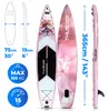THUNDER® | ROSEA 365 | Aufblasbares SUP-Board | 365 cm | Produktbild-Vorschau 3