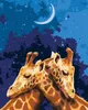 Zuty - Malen nach Zahlen - UMARMENDE GIRAFFEN, 40x50 cm, Produktbild-Vorschau 1