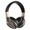 A pair of black and gold over-ear headphones shown from a front-side angle against a white background. Produktbild-Vorschau