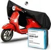WALSER Motorrad Abdeckplane S, Abdeckplane wasserdicht, Produktbild-Vorschau 1