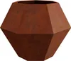 vidaXL Pflanzkübel Rostig 100 x 100 x 80 cm Wetterfeststahl Produktbild-Vorschau 5