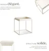 Table d'appoint CAMBRIDGE 40x40x44cm - crème Voir les images du produit 3
