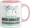 Musikjournalist Geschenk Tasse Ich Bin Musikjournalist Aber Produktbild-Vorschau 1
