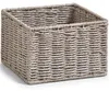 Zeller Aufbewahrungskörbchen, 2-er Set, grau, 16 x 16 x 11; Produktbild-Vorschau 2