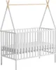 Buche Kinderbett Teepee 120x60 cm weiß Produktbild-Vorschau 1