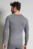CECEBA Thermo Herren Longsleeve grau uni Größe: 6 Produktbild-Vorschau 2