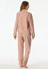 Schiesser dames pyjama, lange model, maat 40, terracotta Productafbeelding-voorbeeld 2
