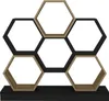 Skye Decor, Cicek - Nero, Rovere, libreria, nero, 120 x 109 Anteprima dell’immagine prodotto 5