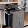 Emuca Wysuwany wieszak, Prawy, Malowane aluminium, Stal i Podgląd zdjęcia produktu 3