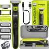 A collection of Philips OneBlade grooming products and accessories arranged on a white background. Anteprima dell’immagine prodotto