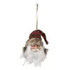 Clayre & Eef Weihnachtsanhänger Weihnachtsmann 10x9x28 cm Produktbild-Vorschau 3
