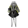 A folded camping chair is shown from the back against a white background. Produktbild-Vorschau