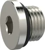 Riegler Verschlussschraube, Innensechskant 3 mm, G 1/8, NBR Produktbild-Vorschau 1