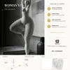 Figura de yoga para mujer, resina brillante, 16x9x45,8 cm, Vista previa de la imagen del producto 9