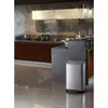 Tritt-Mülleimer rechteckig 40 Liter, EKO - Matt Edelstahl Produktbild-Vorschau 6