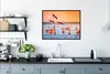MuchoWow® Gerahmtes Poster Vogel - Flamingo - Wasser - Produktbild-Vorschau 3