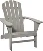Outsunny Adirondack Stuhl wetterfest Adirondack Chair aus Produktbild-Vorschau 1