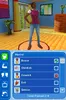 A character creation screen from a video game, showing a character model and a menu with personality traits. Produktbild-Vorschau