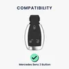 kwmobile Schlüsselhülle für Mercedes Benz 3-Tasten Produktbild-Vorschau 6