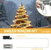 XINZI 30M LED Lichtschlauch mit 300 LEDs – Warmweiß, IP44, Produktbild-Vorschau 2