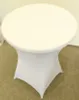 Stehtischhusse Stretch weiß Ø 80 cm Tischhusse Produktbild-Vorschau 4