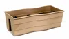 Balkonkästen Blumenkasten Blumentopf WAVE 60 cm Beige Produktbild-Vorschau 1