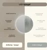 A split image comparing a product (Artforma - Spiegel) with 'other mirrors'. The left side highlights positive attributes like 'Stable Packaging', 'European Manufacturer', 'Higher Processing Quality', and 'Certified Components'. The right side lists negati Produktbild-Vorschau