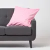 Fodera per cuscino HOMESCAPES rosa a pois, 100% cotone, 60 Anteprima dell’immagine prodotto 2