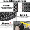 NAIZY 55 Stück WPC Fliesen, ca.5m² Anthrazit, Produktbild-Vorschau 16