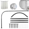 Dehnbare Edelstahl L-Form Badewanne Ecke Produktbild-Vorschau 1