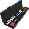 A black case containing a torque wrench and various sockets. Anteprima dell’immagine prodotto