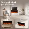 KAMINIO Chimenea eléctrica LEA: Chimenea eléctrica 3 en 1 Vista previa de la imagen del producto 2